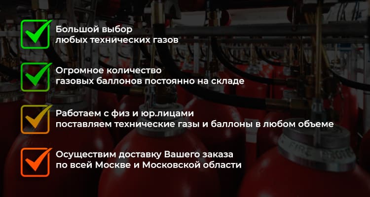 Технические газы в Волково